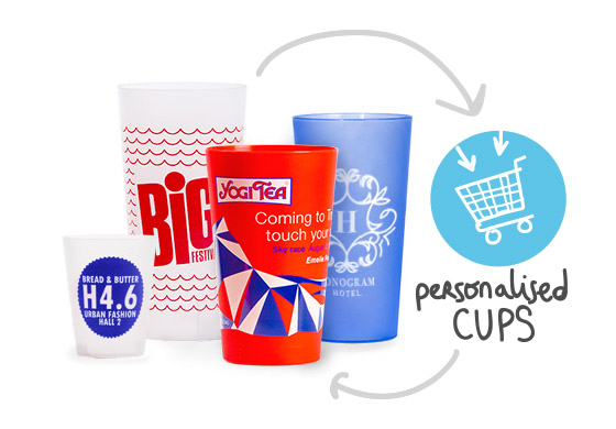 Personalised and reusable cups | Ecoverre