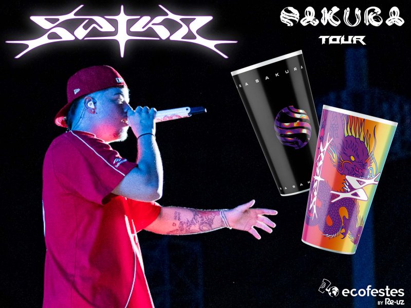 Saiko brings reusable cups on his GalacticTour!